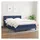 vidaXL Boxspringbett 180 x 200 cm Blau