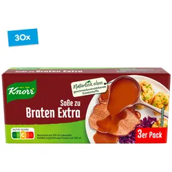 Knorr Sauce zu Braten ergibt 3 x 250 ml, 30er Pack