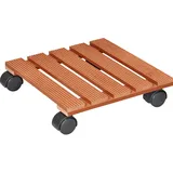 Wagner Multi Pflanzenroller WPC Terracotta eckig 8,3 cm x 29 cm x 29 cm FSC®