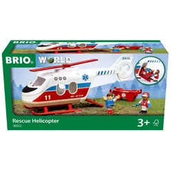 BRIO Bahn - Rettungshubschrauber, Empfohlen für Kinder ab 3 Jahren