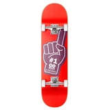 Hydroponic Centrano Unisex – Erwachsene Hydroponic Skateboard Komplettboard, Red, 8.125"