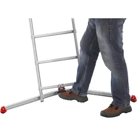 HAILO HobbyLOT Anlegeleiter 3 x 7 Sprossen