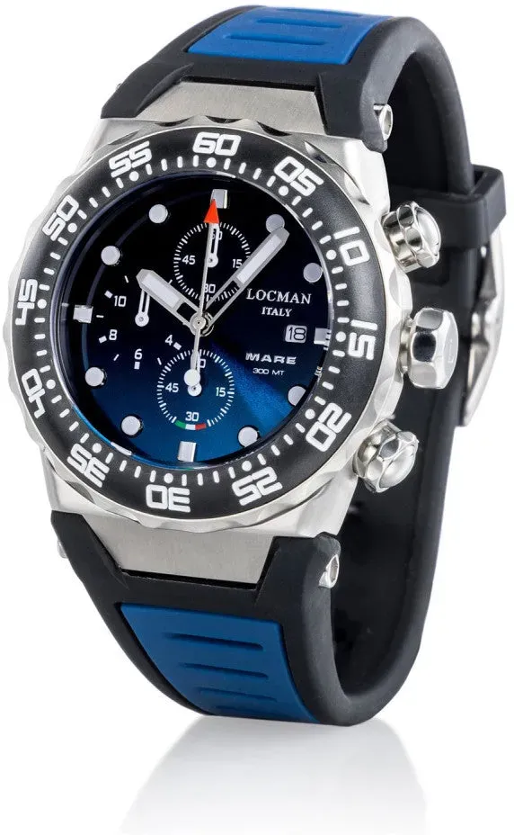 Locman 0560A24A-00KBNKSB2 Mare 300 MT Quartz Men's Watch