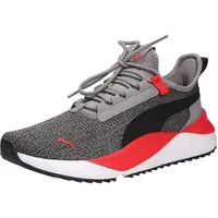 Puma Unisex Youth Pacer Easy Street Jr Sneakers, Stormy Slate-Puma Black-For All Time Red-Puma White, 36 EU