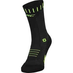 Scott Sock RC Running Crew black/safety yellow (6802) S