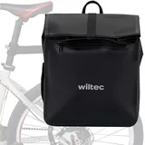 Wiltec Gepäckträgertasche 22 l schwarz