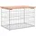 vidaXL Gartenbank aus Gabionen 63 x 44 x 42 cm