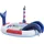 Swim Essentials Abenteuer Pool Wal 203 x 173 x 89 cm