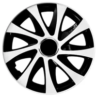 NRM Radzierblende Drift EXTRA schwarz/weiß 14 Zoll 4er Set