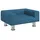 vidaXL Kindersofa vidaXL 50 x 40 x 26,5 cm Kiefer blau