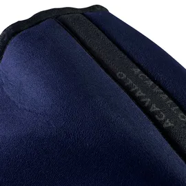 Acavallo Pocket Halfpad Memory Foam mit Einlagen L Schwarz