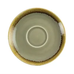 Olympia Kiln Untertassen Moos 14cm
