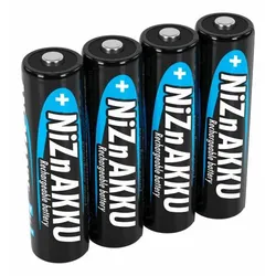 12x4 Ansmann NiZn Akku Mignon AA 2500 mWh