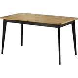 Moderner Holztisch Esstisch Tisch Holz Tische Ess Zimmer Ausziehbar 140/180cm - Braun