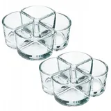 Kadax - Glasschälchen, Snackschalen Aus Transparentem Glas 8x120ml