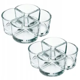 Kadax - Glasschälchen, Snackschalen Aus Transparentem Glas 8x120ml