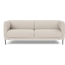 Fredericia Konami Sofa 2-Sitzer, schwarz / sisu 0105
