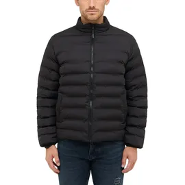 Mustang Outdoorjacke "Herren Style Creston", Damen, Gr. M, schwarz, Canvas, 100% Polyester, unifarben, regular fit, Jacken Outdoorjacke