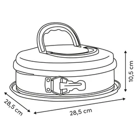 5five simply smart Simply Smart Springform mit Deckel Ø 26 cm