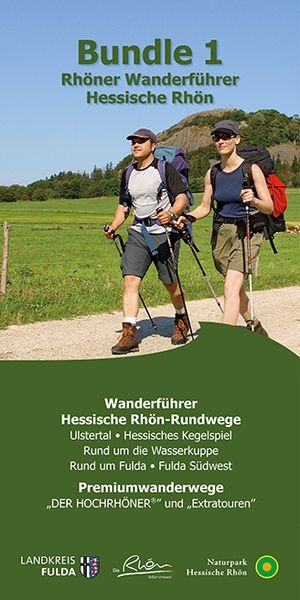 Bundel 1 Rhöner Wanderführer Hessische Rhön