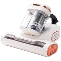 OKWISH Matratzenreinigungsgerät Milbensauger Matratzenreiniger Milbenstaubsauger Akku Handstaubsauger, 100,00 W, Beutellos, mit UV-Licht 99,9 % für Matratzen Betten Sofas und Polstermöbeln weiß