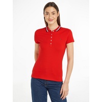 Tommy Hilfiger Poloshirt - Rot,Weiß,Dunkelblau - XL