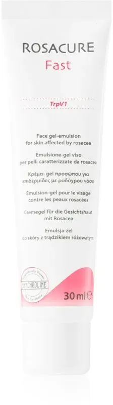 Synchroline Rosacure Fast Gel-Emulsion für empfindliche Haut mit der Neigung zum Erröten 30 ml