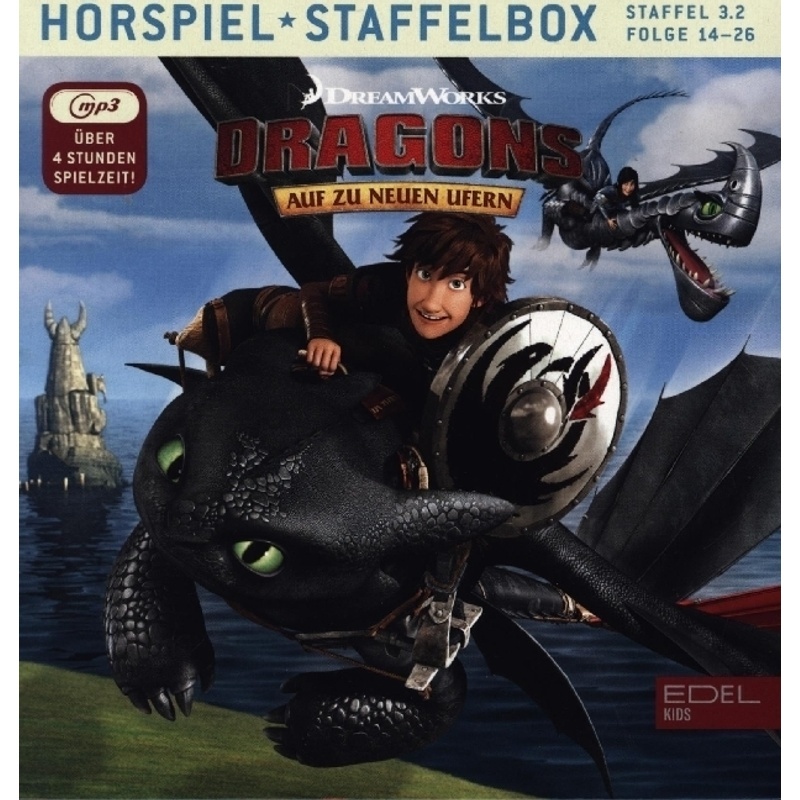 Dragons - Auf Zu Neuen Ufern - 3.2 - Dragons - Auf Zu Neuen Ufern.Staffelbox.3.2 Audio-Cd - Dragons-Auf Zu Neuen Ufern (Hörbuch)