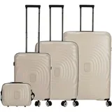 Von Cronshagen Kofferset 4tlg. Mogens S/M/L + Beautycase champagner - 77