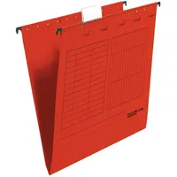 Falken Hängemappe UniReg, A4, 230g, rot, Pck=5St, seitlich offen