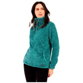 Protest Riri Fleece Mit Durchgehendem Reißverschluss - Glacial Blue - L
