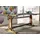Massivmoebel24 Altholz Esstisch 140 x 76 x 90 cm mehrfarbig