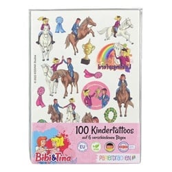 Papierdrachen Kindertattoos Bibi  Tina und Ihre Freunde (100St)