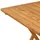 vidaXL Gartentisch 70 x 70 x 75 cm Braun