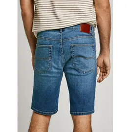Pepe Jeans für Herren. PM801080EE5 Bermudashorts aus Stretch-Denim Hatch blau (31), Lässig, Nachhaltig