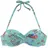 SUNSEEKER Bügel-Bandeau-Bikini-Top Damen Türkis/Mehrfarbig 36 Cup E