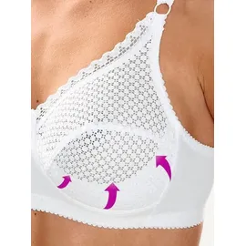MISS MARY OF SWEDEN Miss Mary Cotton Dots Soft Bra BH Weiß B 85 Damen