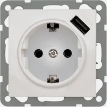 PEHA Elektro GmbH & Co. KG Peha Universelle USB-Steckdose D 6511.03 SI USB