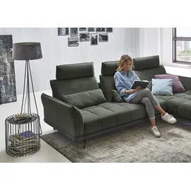 die planbar Eckcouch Polyester L-Form 3-Sitzer Grün