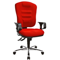 Topstar Bürostuhl »Softec Synchro« mit Armlehnen rot