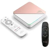 Homatics Box R 4K Plus Android TV Mediaplayer mit Air Mouse (WiFi 6, Sprachfernbedienung)