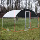 fudajo Freilaufgehege XXL 2 x 2,95 x 2 m mit Sonnendach