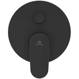 Ideal Standard Cerafine O Rosette Ø 163 mm, schwarz matt - A7350XG Silk Black, Unterputz, 2 Verbraucher