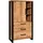 Home Affaire Highboard 87 x 155 x 45 cm Schwarz