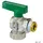 LE SANITAIRE KFE-Kugelhahn Eck 1/2''
