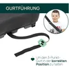 Kindersitzerhöhung CHICCO QUASAR FIX I-SIZE, Baby, grau (stone), Materialmix, Kindersitze, 126-150 cm