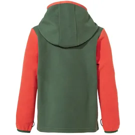 Vaude Pulex Ii Fleece Mit Durchgehendem Reißverschluss - Hotchili / Woodland - 134-140 cm