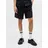 JACK & JONES Jogger Pants JACK & JONES "JPSTJAIDEN PATRAS JOGGER SHORT REG", Herren, Gr. S, N-Gr, schwarz, Web, Obermaterial: 100% Baumwolle, unifarben, relaxed fit knielang, Hosen