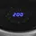 Jago® Heißluftfritteuse 5.5L - 1700 Watt, LED Display mit Touchscreen, 7 Programme, 60 min Timer, Ohne ÖL, Schwarz - Airfryer, Heißluf... - Schwarz