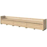 Weka Sitzbank Killarney Braun 285 x 285 x 63 cm